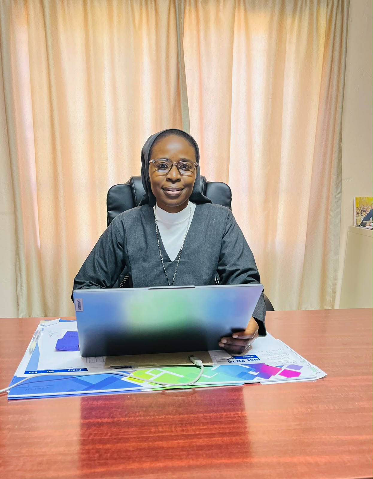Sister Caroline Chitenta - Director of the school